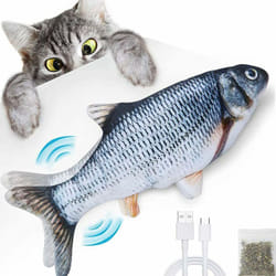 Venteo - Jeu pour chat Magic Fish Adulte - Gris