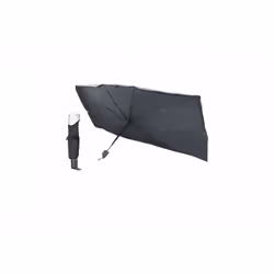Protection : Brella Shield, renvoie la chaleur et les rayons UV.Facile d'utilisation : Il s'ouvre comme un parapluie, et se p ...