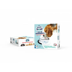 Venteo - Gamelle pour animaux - magic bowl™ - pour chiens et chats – Blanc - Adulte