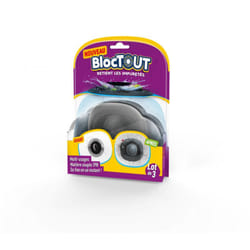 Filtre pour évier en silicone attrape aliments/cheveux BLOCTOUT - Venteo™ - Gris - Adulte