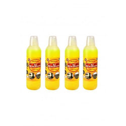 Nettoie et dégraisse - LE DÉGRAISSEUR - Lot de 4 – Jaune - Adulte - Pour cuisine/salle de bain/sols/jantes - Contenance 1L