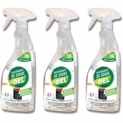 LOT DE 3 - BICARBONATE DE SOUDE EN GELLe bicarbonate de soude en gel : ultra concentré et prêt à l'emploi.Idéal pour tout net ...