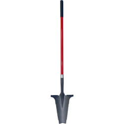 Venteo - Pelle à manche allongé xl - lame en v - rootslayer dents ultra aiguisées en acier de carbone