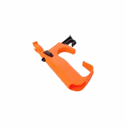 2 en 1 : Ingénieuse poignée 2 en 1 pour pot de peinture avec porte pinceau intégré. Outil pratique pour la tenue du pot de pe ...