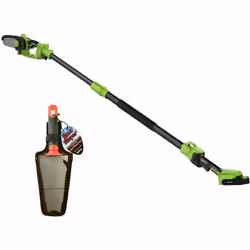 PACK : Ce pack est composé de la tronçonneuse sans fil électrique avec manche télescopique et un rootslayer à main !COUPE EFF ...