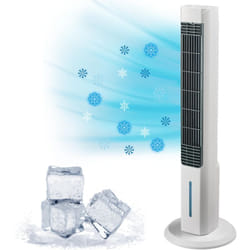 Venteo - Refroidisseur mobile Power Tower 4 niveaux led Blanc Classe a