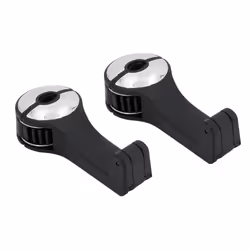 Support téléphone multifonction - VENTEO - Crochet pour siège arrière de voiture - Appuie-têtes - Rotatif 360 degrés - Argent ...