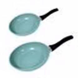 Poêle en Poudre de Jade 24 et 28cm - KitchenPro - Revêtement antiadhésif pour des cuissons plus saines et plus rapides