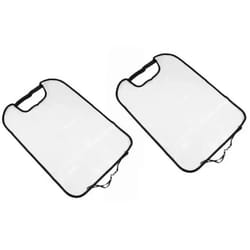 Housse de protection pour dossier de siège de voiture - VENTEO - Lot de 2 housses pour sièges arrière - Transparent et Imperméable - Dimensions 44 x