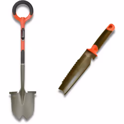 Utilisation de l'outils : la pelle ronde est polyvalente et peut être facilement utilisée pour trancher, transplanter, déplac ...