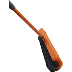 Venteo - Balai d'extérieur avec manche extensible et brosse incurvée Balai de jardin tous types de sols et pour toutes les saisons - Balai brosse de
