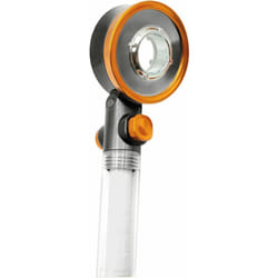 Venteo - Douchette savewater deluxe Pommeau de douche multijets haute pression - 3 positions de jets - Economise et filtre l'eau - Régulateur de