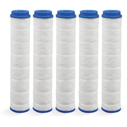 Lot de 5 filtres pour douchette - savewater deluxe Venteo Filtre remplaçable - Pour pommeau de douche - Système de filtration des particules