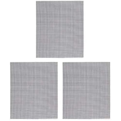 Venteo - Grille de cuisson réutilisable (Lot de 3 ) Tapis de cuisson antiadhésif pour barbecue et four - 3933 cm - Grillades de viande et légumes