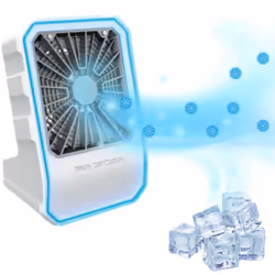 Venteo - Refroidisseur portable artic air outdoor Brumisateur portatif avec réservoir d'eau - Rechargeable usb avec 6 heures d'autonomie - 3 vitesses
