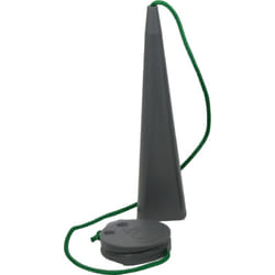 Venteo - Gris Fixation murale (3pièces) Support mural pour balai et organiseur d'outils de jardin - Supporte 5kg ou 20kg - Supports muraux pour