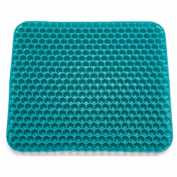 CONFORT ERGONOMIQUE : Ce coussin en gel souple permet de réduire les douleurs liées à la position assise, sa forme en nid d'a ...