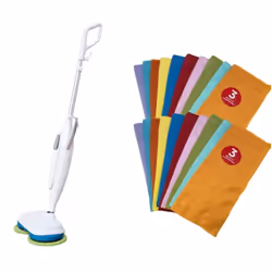 Révolutionnez votre ménage avec la puissance du STEAM TWISTER/STEAM SPINNER et l'efficacité des chiffons microfibres : des so ...