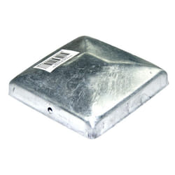 SANS MARQUE 5 chapeaux pyramide acier galvanise 7X7