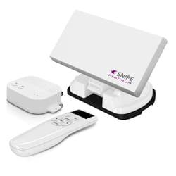 Selfsat Snipe Platinum Single antenne satellites 10,7 - 12,75 GHz Blanc