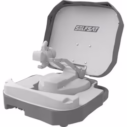Selfsat Caravan Mobile, 33,4 dBi, Blanc, 456 mm, 463 mm, 202 mm, 7 kg