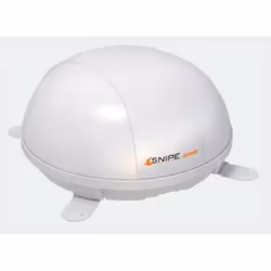 Selfsat SNIPE DOME-MN, 10,7 - 12,75 GHz, 950 - 2150 MHz, 33,7 dBi, Polarisation horizontale/verticale, 15 - 75°, Blanc