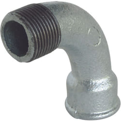 Courbe Fonte galva 90° Grand Rayon Mâle Femelle 20/27 N°1