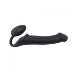 Strap-on-me 6012857 godemichet Gode à sangle Sexe anal, Sexe vaginal Noir Plastique, Silicone 158 mm 3,7 cm