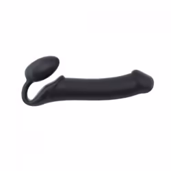 Strap-on-me 6012888, Gode à sangle, Sexe anal, Sexe vaginal, Noir, Plastique, Silicone, Naturel, France