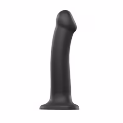 Strap-on-me 6013151, Gode à sangle, Sexe anal, Sexe vaginal, Noir, Silicone, Naturel, Lubrifiant à base d'eau