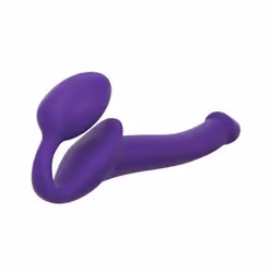 Strap-on-me 6013212 godemichet Gode à sangle Sexe anal, Sexe vaginal Violet Plastique, Silicone 155 mm 2,7 cm