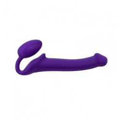 Strap-on-me 6013229 godemichet Gode à sangle Sexe anal, Sexe vaginal Violet Plastique, Silicone 156 mm 3,3 cm