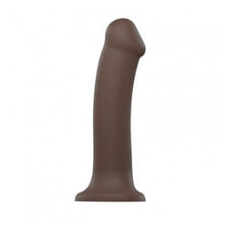 Strap-on-me 6013359 godemichet Gode à sangle Sexe anal, Sexe vaginal Marron Silicone 200 mm 4,5 cm