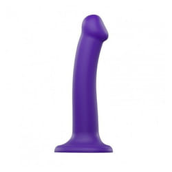 Strap-on-me 6013373 godemichet Gode à sangle Sexe anal, Sexe vaginal Violet Silicone 180 mm 3,3 cm