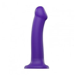 Strap-on-me 6013380 godemichet Gode à sangle Sexe anal, Sexe vaginal Violet Silicone 190 mm 3,7 cm