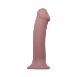 Strap-on-me 6013809, Gode à sangle, Sexe anal, Sexe vaginal, Rose, Silicone, Naturel, Lubrifiant à base d'eau
