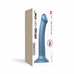 Strap-on-me 6013861 godemichet Gode à sangle Sexe anal, Sexe vaginal Bleu Silicone 160 mm 3,3 cm