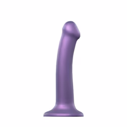 Strap-on-me 6013878, Gode à sangle, Sexe anal, Sexe vaginal, Violet, Silicone, Droit, Lubrifiant à base d'eau