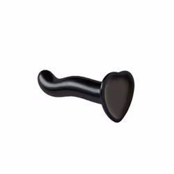 Strap-on-me 6015780 Gode à sangle Sexe anal, Sexe vaginal Noir Silicone 190 mm 3,45 cm