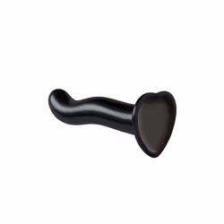 Strap-on-me 6015797 Gode à sangle Sexe anal, Sexe vaginal Noir Silicone 198 mm 3,6 cm