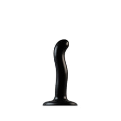 Strap-on-me 6015803 godemichet Gode à sangle Sexe anal, Sexe vaginal Noir Silicone 164 mm 3 cm