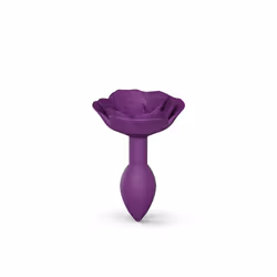 Love to Love Open Roses, Plug anal, Violet, Silicium, 1 pièce(s), 3 cm, 80 mm