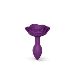 Love to Love Open Roses Plug anal Violet Silicium 1 pièce(s)