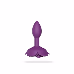 Love to Love Open Roses Plug anal Violet Silicium 1 pièce(s)