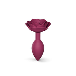 Love to Love Open Roses Plug anal Rouge Silicium 1 pièce(s)