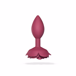 Love to Love Open Roses Plug anal Rouge Silicium 1 pièce(s)