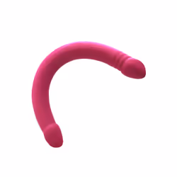 DORCEL Real Double Do, Rose, Silicone, Naturel, Masturbation, Sexe vaginal, 420 mm, 4 cm