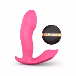 DORCEL Secret Clit, Rose, Silicone, Naturel, Ambidextre, Boutons, Masturbation, Sexe vaginal
