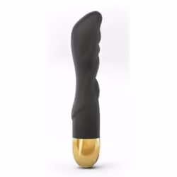 DORCEL Flexi &amp; Joy, Noir, Or, Silicone, Sexe vaginal, Batterie intégré, 1,5 h, 2 h