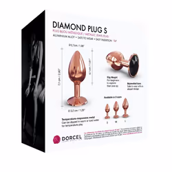 DORCEL 6072608 sex toy anal Plug anal Or Métal 1 pièce(s) - Vue supplémentaire 5